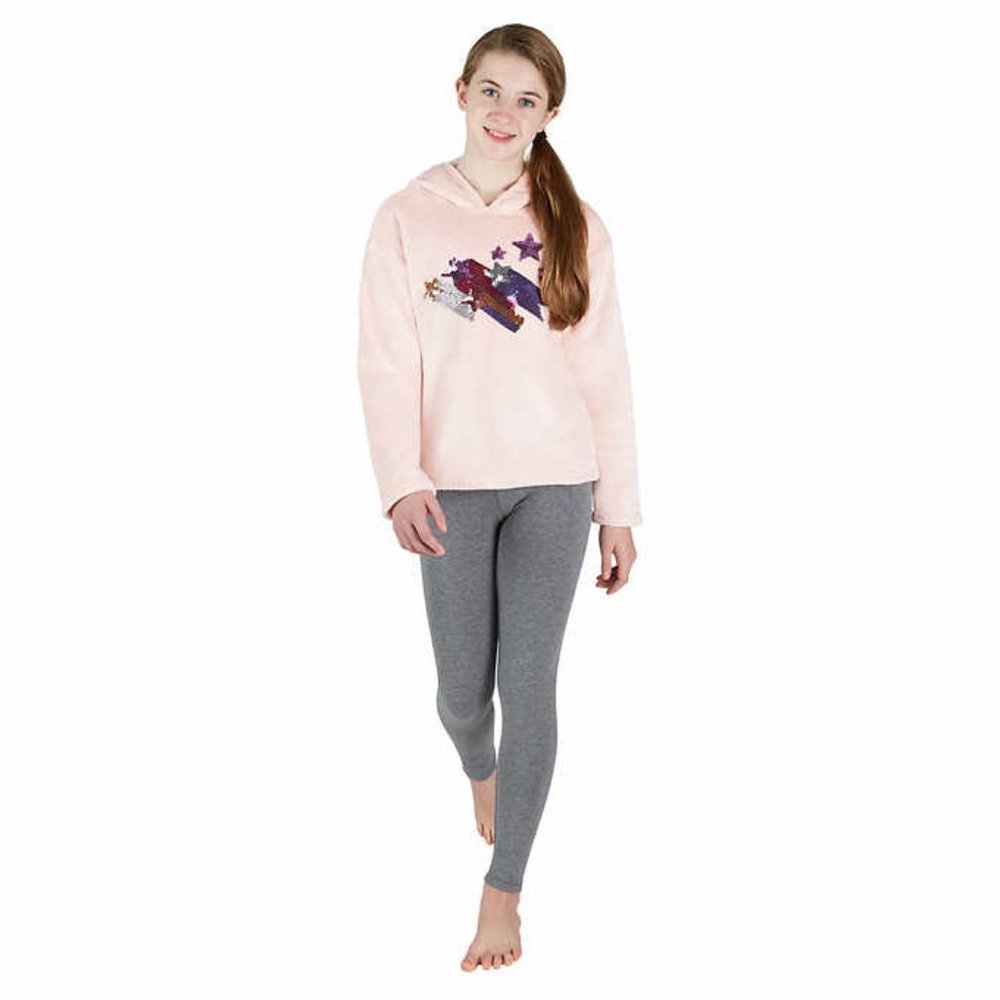 NWT BCBG Girl's 2-piece plush hoodie.& legging